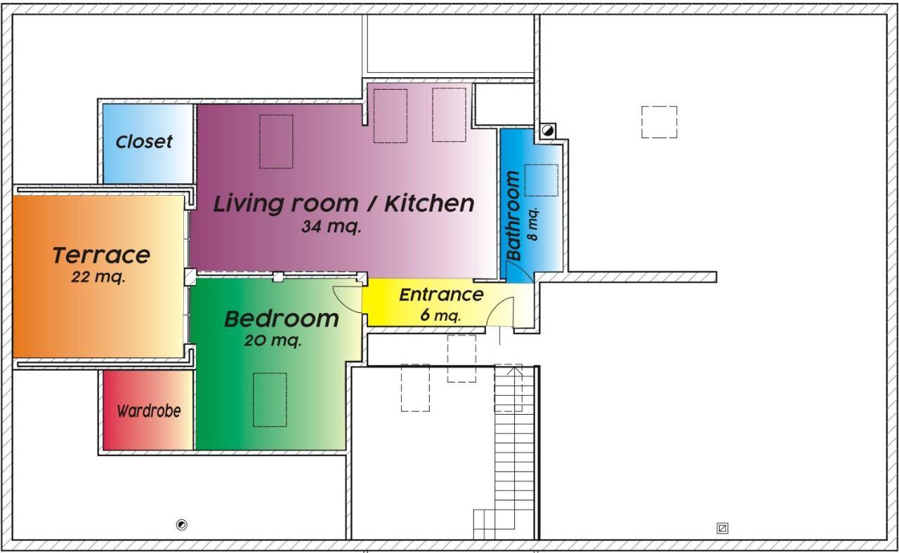 Apartamento Loft 29 Mansardato Con Ampio Terrazzo Bussoleno Exterior foto