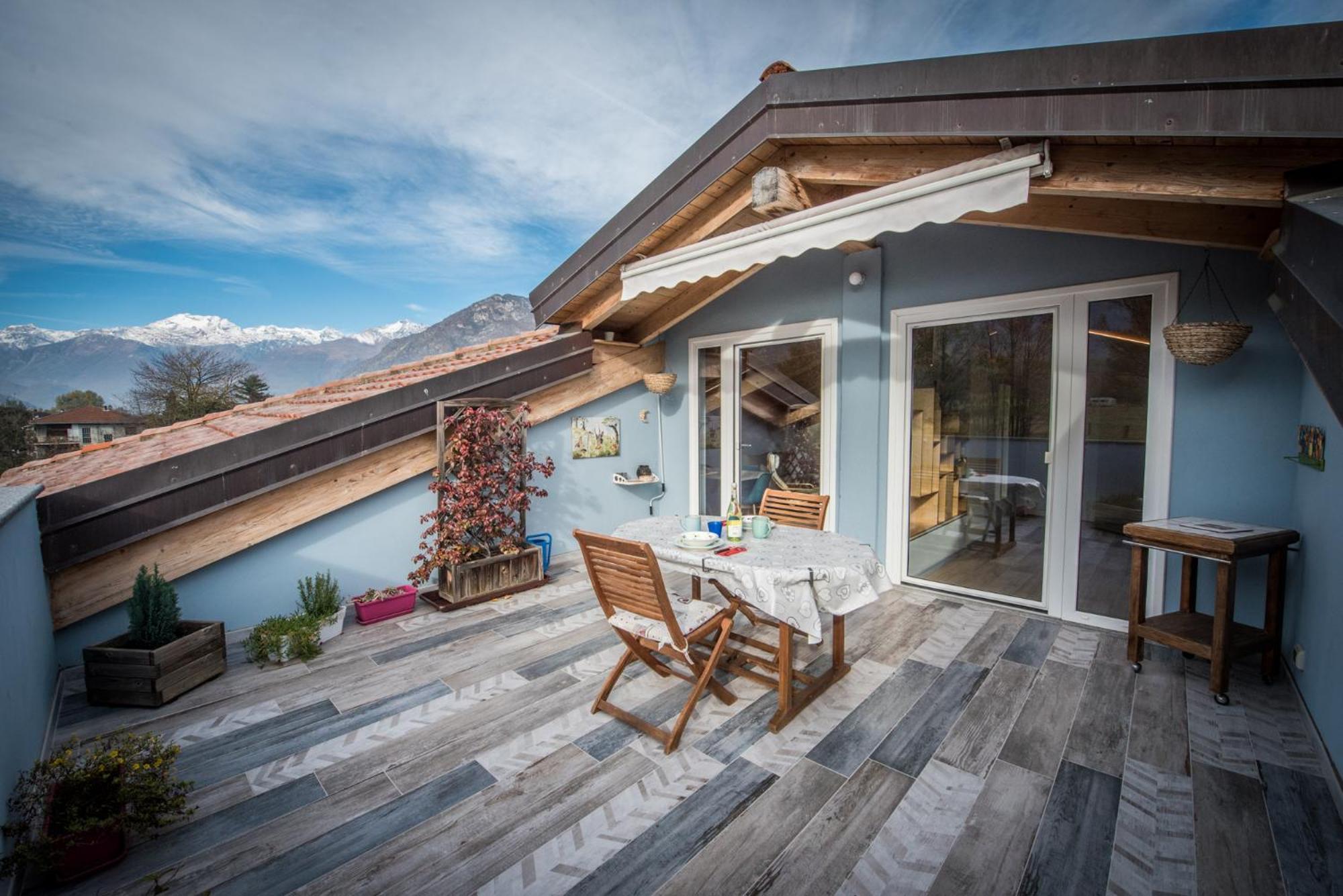 Loft 29 Mansardato Con Ampio Terrazzo Bussoleno Exterior foto